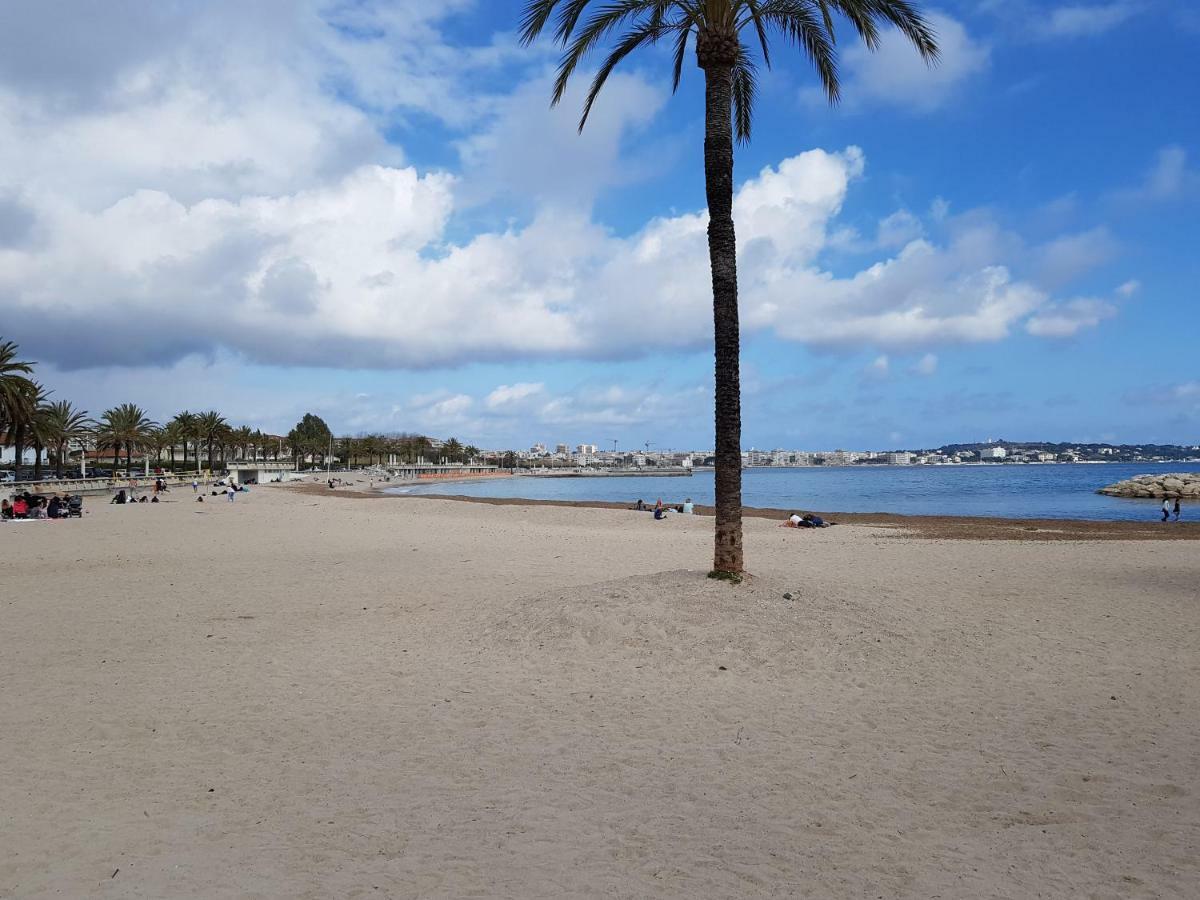 T2 Coquet Proche Plages, Port Et Centre Ville Golfe-Juan Exterior photo